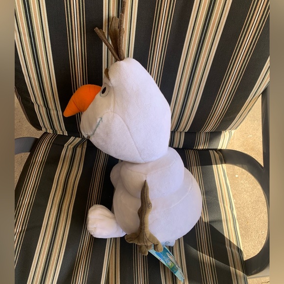 Disney Frozen Olaf Plush 14" Authentic Stuffed Plush Toy - Picture 4 of 4